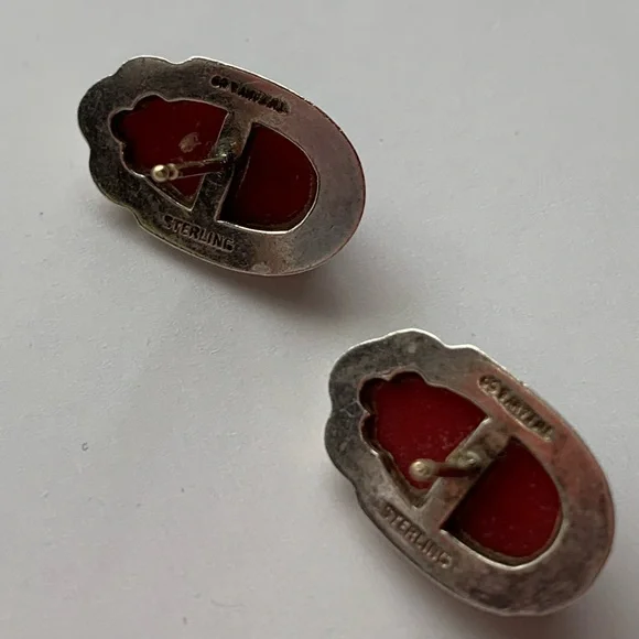 TIFFANY glass Scarab Earrings - Picture 7 of 16